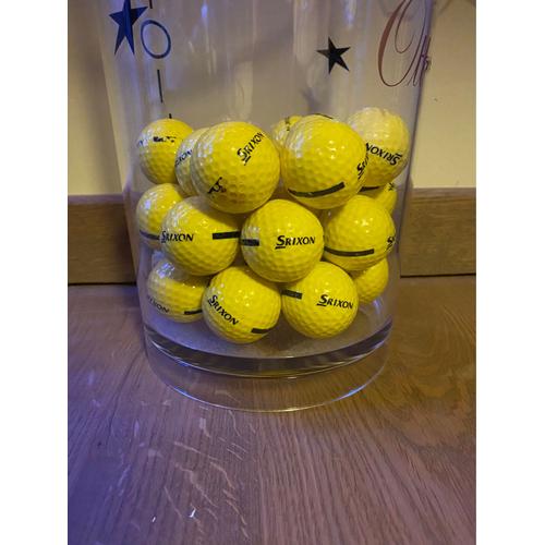 Balles De Golf Jaune Srixon ( Lot De 30 )