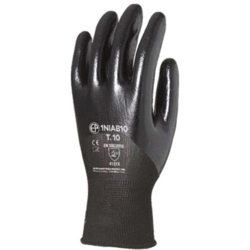 Gants de précision nitrile noir, la paire