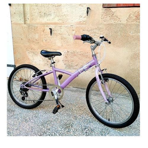Bicyclette Velo Mistigirl Decathlon Btwin 20 Pouces Bicyclette Mauve Violet Rose Demoiselle Enfant Vtt Vélo