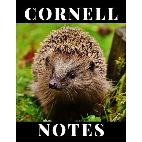 Cornell Notes Notebook College Ruled For Students - Hedgehog Cover: Large (8.5x11") 120 Pages On A Beautiful Glossy Cover (Notebooks And Journals With Beautiful Artwork On A Glossy Cover)