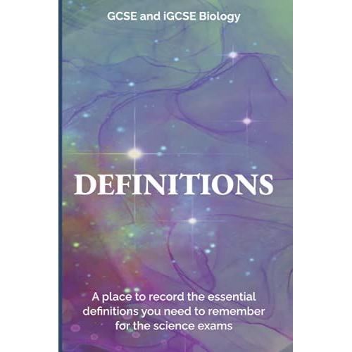 Biology Definitions Book