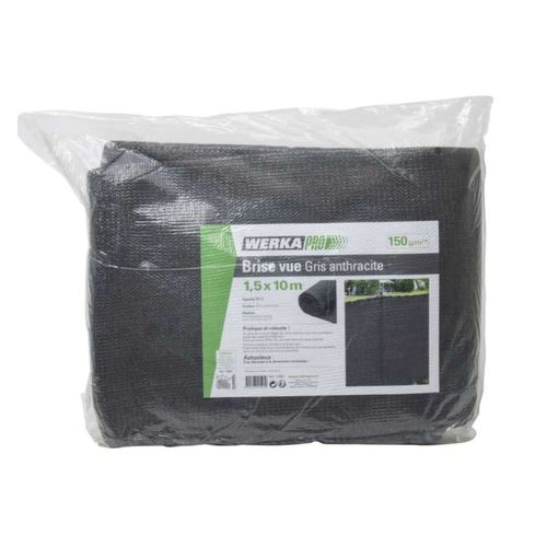 Brise Vue Gris Anthracite 10m 150g/M2 Werkapro