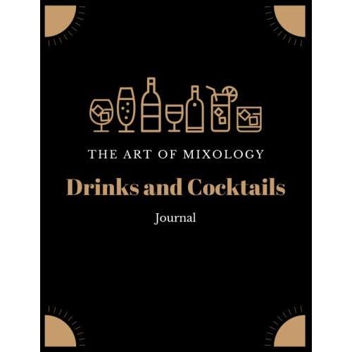 Cocktails Recipe Journal Blank Template: Cocktail And Bar Drinks Recipe Book Organizer. Great Gifts For Bartender, Home Bartending, Mixologists, ... Honu Bookclub.: Jazz Cocktail Cover