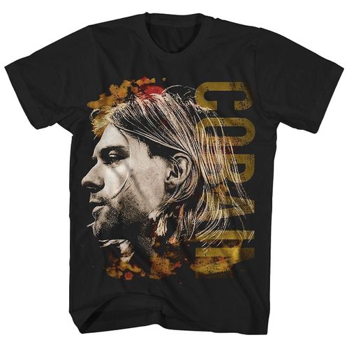 Nirvana T Shirt Kurt Cobain Profile Nirvana Shirt
