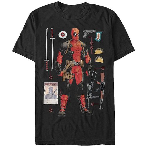 Numbered Items Deadpool T-Shirt