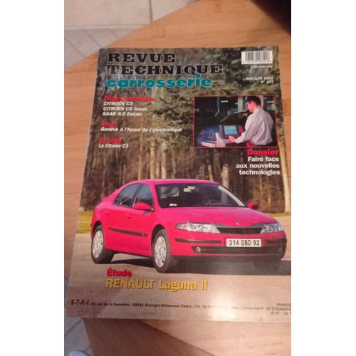 Revue Technique Carrosserie Renault Laguna 2
