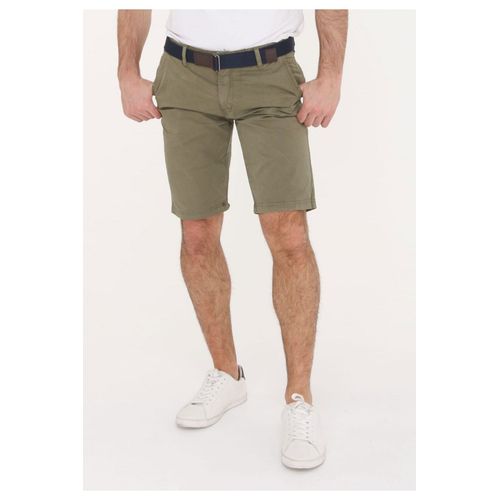 Short En Chino Vert Homme