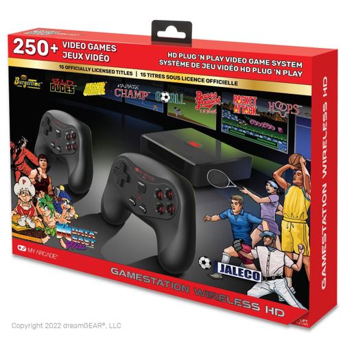 My Arcade - Gamestation Wireless Hd - Data East & Jaleco Hits Inclus + 250 Jeux Rétro
