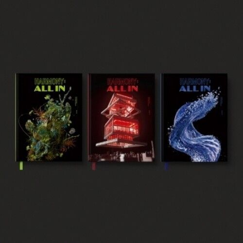 P1harmony - Harmony : All In - Random Cover - Incl. Standing Photocard, Logo Tag, Photo Stamp, Special Photocard + Selfie Photocard [Compact Discs] Photos, Asia - Import