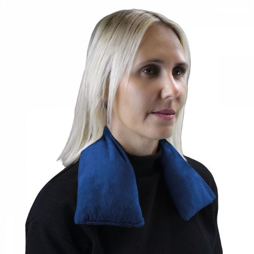 Vivezen ® Coussin, Tour De Cou Chauffant 50 X 12 Cm - Bleu