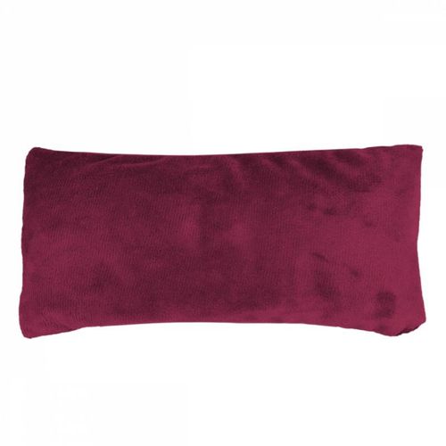 Vivezen ® Bouillotte Micro-Ondes 10 X 22 Cm Déhoussable Pour Toutes Parties Du Corps - Prune