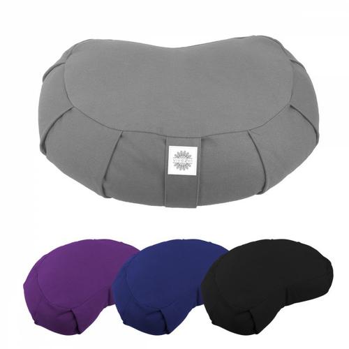 VIVEZEN ® POUF, ZAFU, COUSSIN DE MÉDITATION, YOGA - DEMI-LUNE - 44