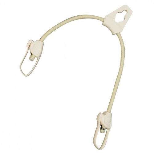 Linxor France ® Lot de 10 tendeurs sandows sécurisés et normés avec passant piton - Beige