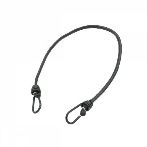 Linxor ® Lot de 10 tendeurs sandows élastiques avec 2 crochets - 60 cm - Noir
