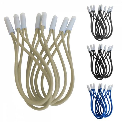 Linxor ® Lot de 10 tendeurs sandows Cabiclic avec embout basculant - Beige
