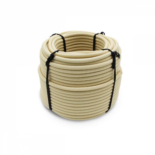 Linxor ® Bobine, rouleau de tendeur élastique - 50 mètres x 6 mm - Beige