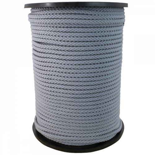 Linxor - Bobine de corde tressée 3 mm x 100 m - Gris