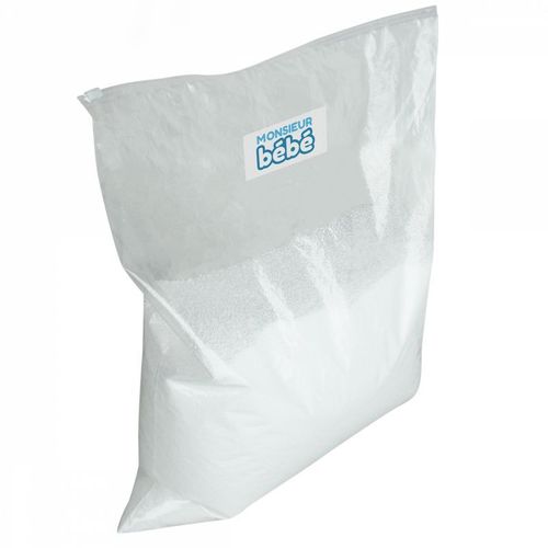 Monsieur Bébé - Lot De 3 Sacs De Recharge Microbilles De 10 L Avec Fermeture Zippée