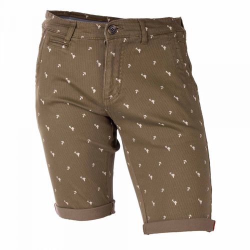 Bermuda Chino Imprime Valon Homme Blaggio