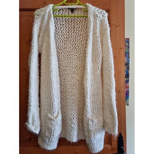 Gilet Blanc Tout Doux