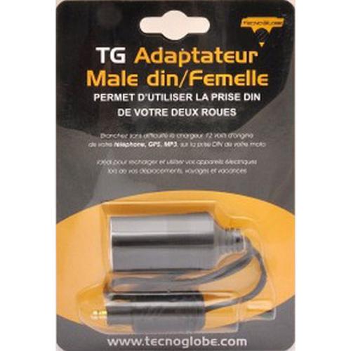 Chargeur Tecno Globe Adaptateur Mâle Dindouble Usb