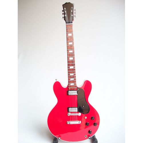 Guitare Miniature De Type Gibson Es 335 Cherry Red Eric Clapton