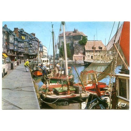 Carte Postale - Le Quai Sainte-Catherine - Honfleur - Calvados - 14