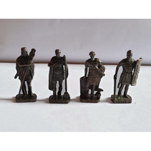 4 X Kinder Metal : Les Romains Série Complete Lot 2