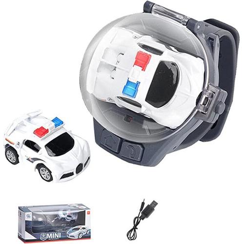 Jouet voiture montre 2.4G USB charge Mini course télécommande voiture  montre jouets pour enfants dans des jouets de jeu interactifs