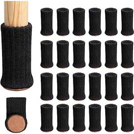 Kit de 10 Chaise Casquettes Patins pour Meubles Silicone Protection  Plaquettes de Pieds de Meubles Chaise UNE