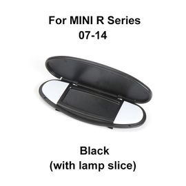 Panneau De Pare-Soleil De Voiture,Couvercle De Miroir De Vanité Pour Mini Cooper S One D Jcw R55 R56 R57 R59 R60,Accessoires D'nik - Type Black-Lamp Slice #A
