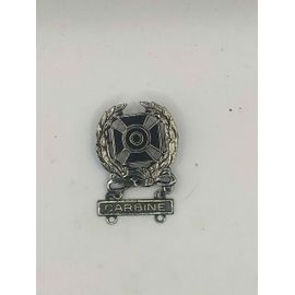 Militaria-Ww2-Usa-Markmanship Badge-Original-Tbe