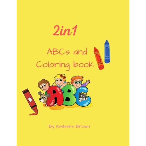 2in1 Alphabets And Coloring Book