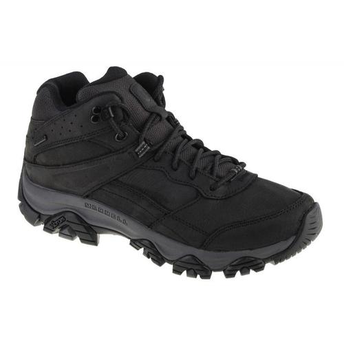 Merrell Moab Adventure 3 Mid Leather Wp Waterproof Chaussures De Randonnée Marche Trekking Noir J00