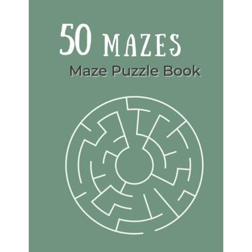 50 Mazes: Maze Puzzle Book