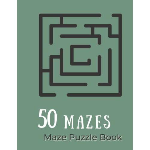 50 Mazes: Maze Puzzle Book