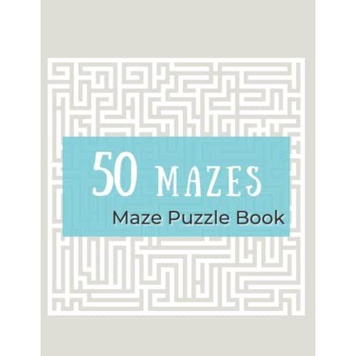 50 Mazes: Maze Puzzle Book