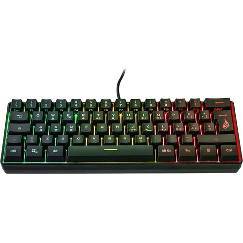 VERBATIM 48704 CLAVIER RVB X1 QWERTY ITALI