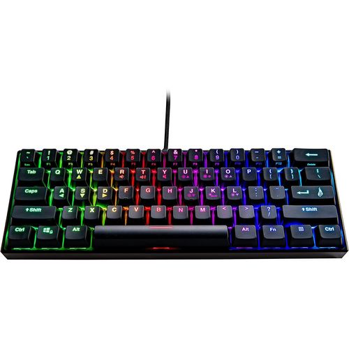 VERBATIM 48713 CLAVIER RVB M1 QWERTY US AN