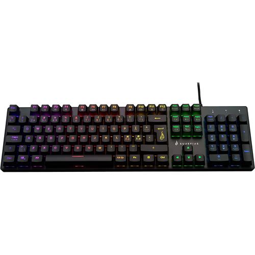 VERBATIM 48720 CLAVIER RVB M2 QWERTY NORDI