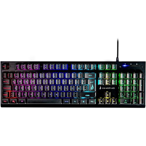 VERBATIM 48706 CLAVIER RVB X2 QWERTZ ALLEM