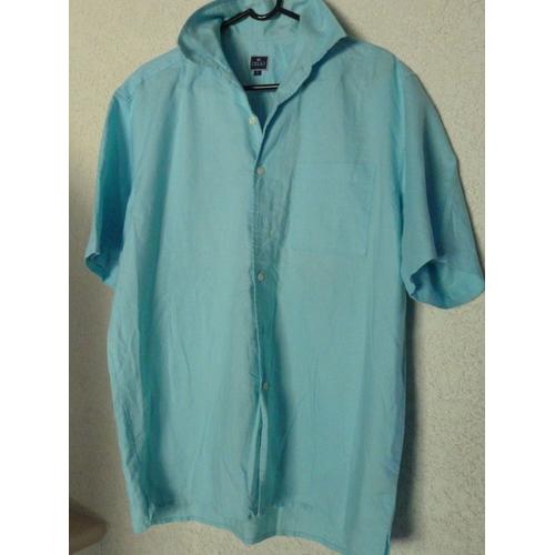 Chemisette Homme Celio Bleu Turquoise Taille L 52