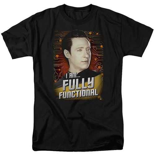 Data Fully Functional Star Trek The Next Generation T-Shirt