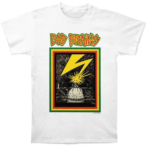 Bad Brains Capitol On White T-Shirt