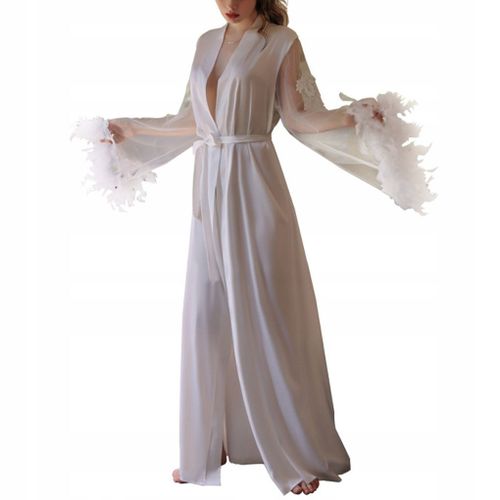 Robe De Nuit Avec Manches En Dentelle