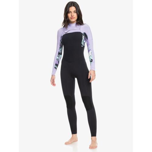 5/4/3mm Swell Series - Combinaison De Surf Zip Poitrine Pour Femme - Noir -