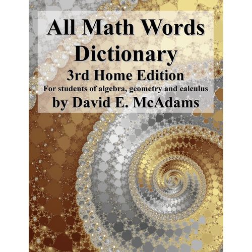 All Math Words Dictionary
