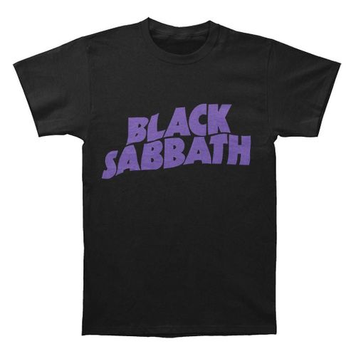 Black Sabbath Purple Logo T Shirt