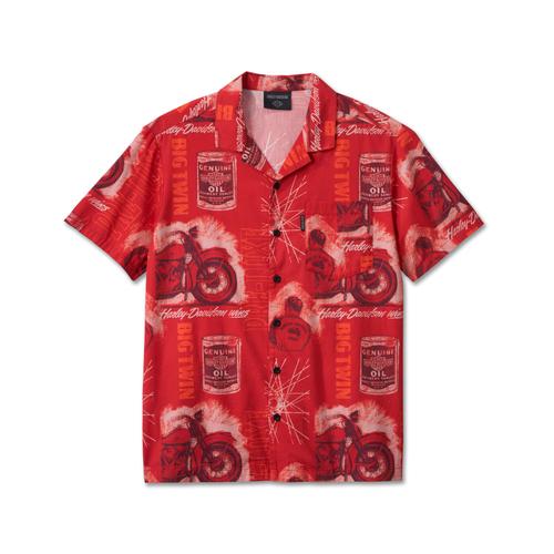 Chemise Roaring Aloha À Manches Courtes