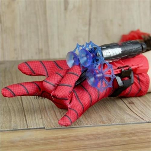 Lanceur Triple Flechettes Et Gant Spiderman Marvel